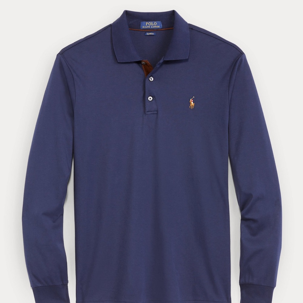 NWOT Brand New! Never worn! Polo by Ralph Lauren Men's Classic Blue Polo Shirt M